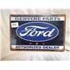 Image 1 : Ford Dealer Tin Sign 12"x8"