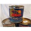 Image 4 : (3) Jam Tins (Smith, Utility, and Orchard)
