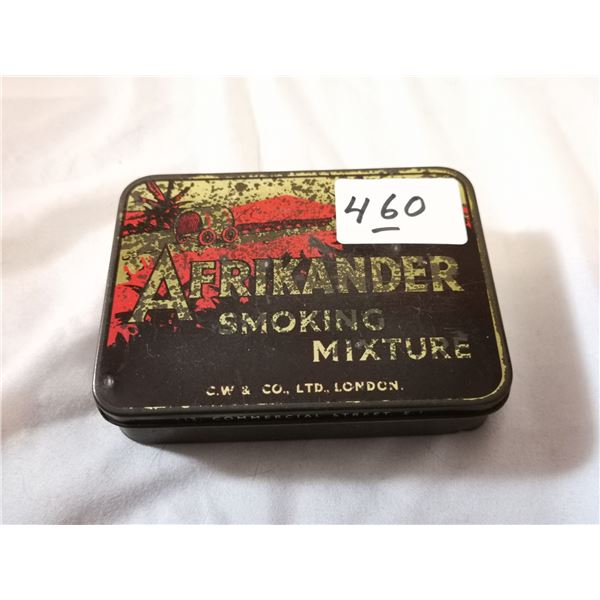 Old Afrikander Tobacco Tin Can