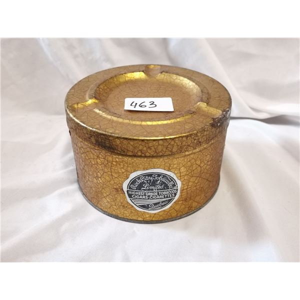 Rare Rock City Ashtray Tobacco Tin Can