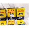 Image 3 : (10) Blue Ribbon Spice Containers