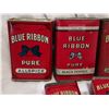 Image 2 : (5) Red Blue Ribbon Spice Containers