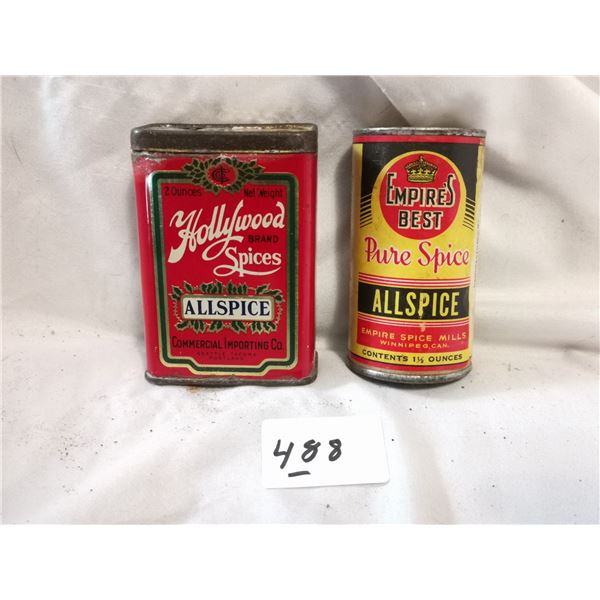 Hollywood Plus Empire Best Rare Spice Containers