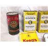 Image 2 : (6) Mixed Lot Spice Containers, Eaton's, Rawleigh's