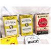 Image 3 : (6) Mixed Lot Spice Containers, Eaton's, Rawleigh's