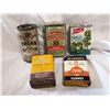 Image 1 : (5) Mixed Lot of Spice Containers