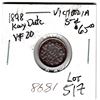 Image 1 : 1898 VF-20 FIVE CENT KEY DATE