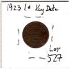 Image 1 : 1923 ONE CENT KEY DATE