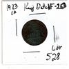 Image 1 : 1923 ONE CENT KEY DATE VF-20