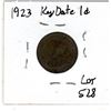 Image 2 : 1923 ONE CENT KEY DATE VF-20