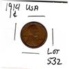 Image 1 : 1914 USA ONE CENT