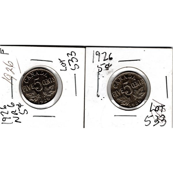 2-1926 NEAR 6 FIVE CENT