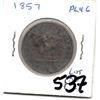 Image 2 : 1857 UPPER CANADA BANK TOKEN DRAGONSLAYER