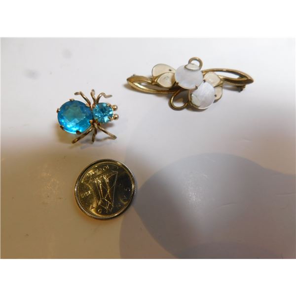 VINTAGE SPIDER BROACH AND OTHER VINTAGE BROACH