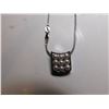 Image 3 : STERLING PENDANT AND NECKLACE 9.05g