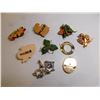 Image 2 : COSTUME BROACH LOT