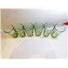 Image 2 : HAZEL ATLAS OPTIC DOT ELDARADO GREEN TUMBLERS