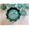 Image 4 : 6- ANCHOR HOCKING CENTRAL PARK FERN GREEN TUMBLERS