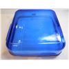 Image 3 : 8 X 8 1035 ANCHOR HOCKING BACKING DISH COBALT BLUE