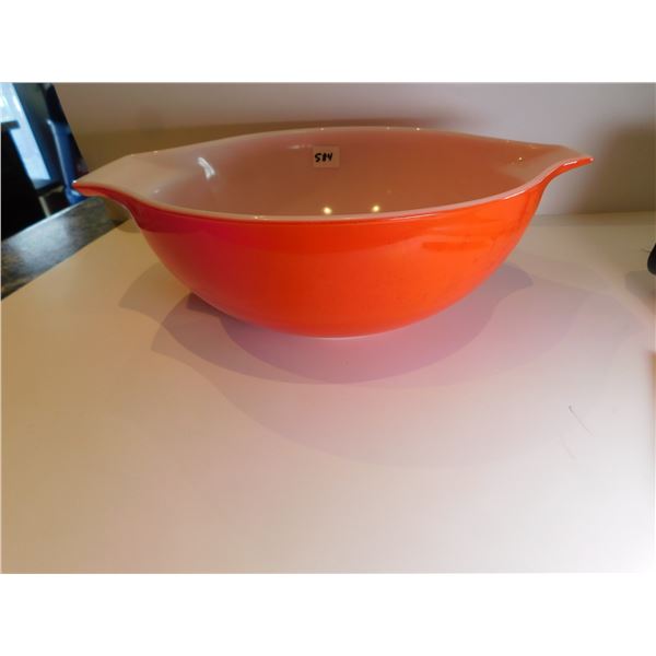 444 PYREX 4 QT ORANGE CINDERELLA MIXING BOWL