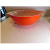 Image 1 : 444 PYREX 4 QT ORANGE CINDERELLA MIXING BOWL