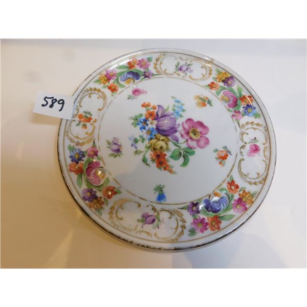 6” BAVARIAN FLOWER DESIGN PLATE