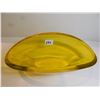 Image 2 : YELLOW CURVED ART GLASS BOWL