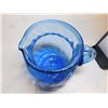 Image 3 : COBALT BLUE ART GLASS PITCHER