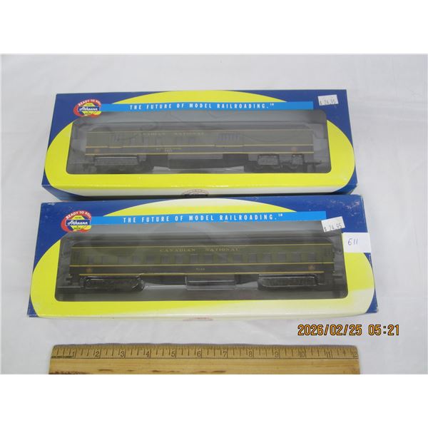 Lot of 2 Athearn HO Scale New Old Stock Canadian National Railway Cars