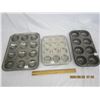 Image 1 : 3 Antique Muffin Trays