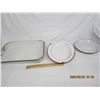 Image 1 : 3 Antique Enameled Dishes
