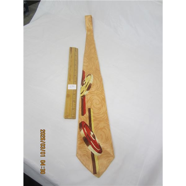 Antique Silk Tie made by Valbury Fabrics Berkley