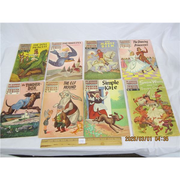 Lot of Classic Illustrated Junior Comics