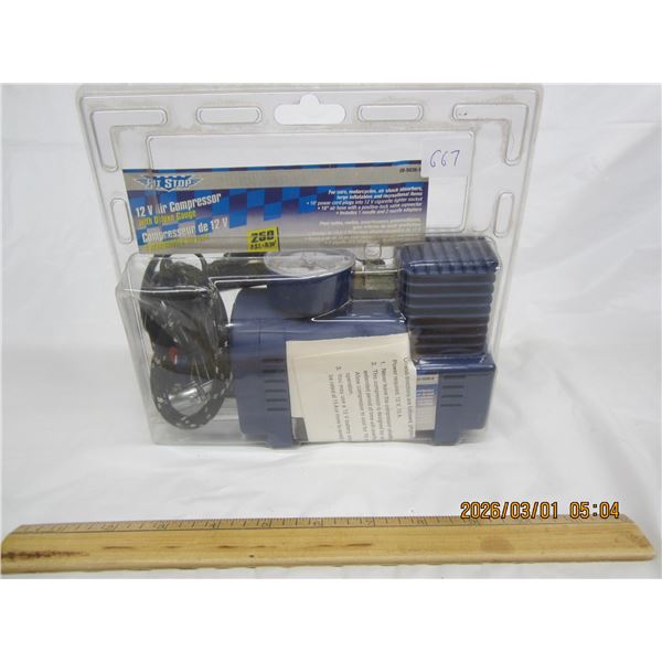 Pit Stop12V Car Air Compressor New in Package