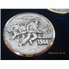 Image 3 : 40th Anniversary Metal Set of the Invasion of Normandy Quality Item
