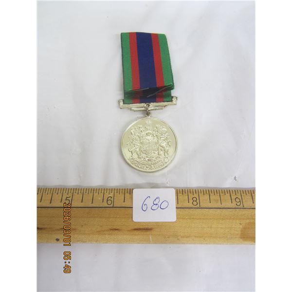 WW2 Canadian Sterling Silver 925 1939-1945 Voluntary Service Medal 39.3 Grams