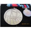 Image 4 : Vintage Big and Little Normandy Campaign Medals  made by The Canadian Mint with Display Box