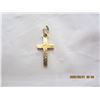 Image 2 : 10k Gold Cross Pendant