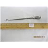 Image 1 : Antique English Button Hook with a Sterling Silver Handle