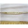 Image 3 : Sterling Silver Bracelet with Gold Wash
