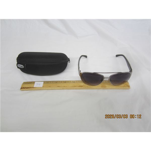 Versage Designer Sun Glasses with Case