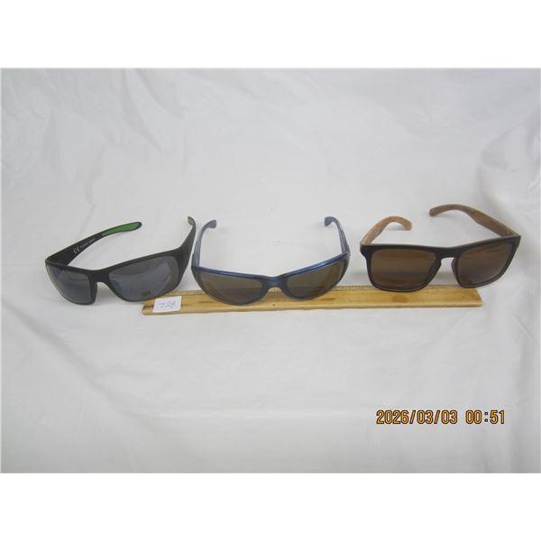 Lot of 3 Pairs of Designer Sun Glasses