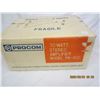 Image 1 : Rare Procom Stereo Amplifier Model PA-600 with Original Box Unit Powers Up