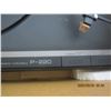 Image 10 : Yamaha P-220 Turntable with Original Box Mint Shape uses UK Power We Hooked Up to an Inverter and it