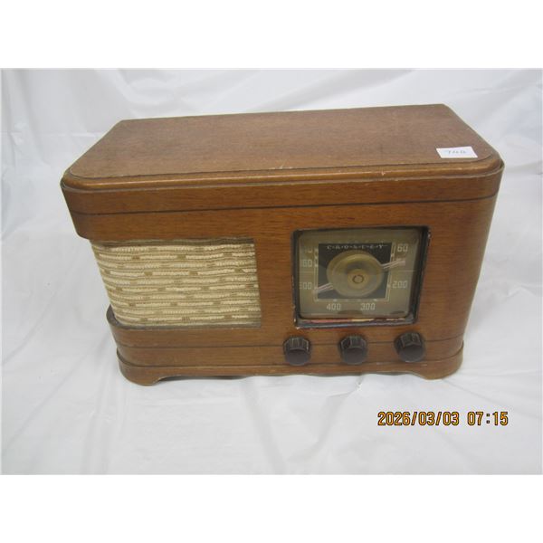 Antique Wooden Crosley Radio