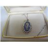 Image 3 : Vintage Wedgwood Sterling Silver Pendant and Chain