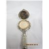 Image 4 : Rare Sterling Silver Ladies Compact with Mirror, Powder and Lip Stick in Handle Good Condition