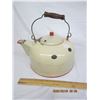Image 1 : Antique Enamelware Kettle