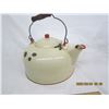 Image 3 : Antique Enamelware Kettle