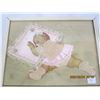 Image 2 : Antique Hand Made Baby Picture